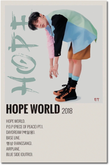 Арт карточка / graphic_temple / BTS / J-Hope #1
