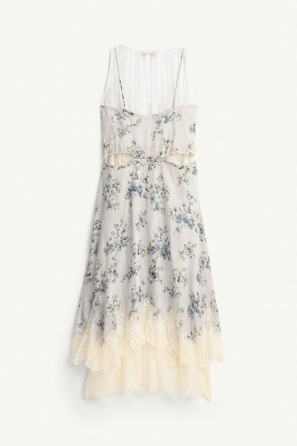 ZARA ПЛАТЬЕ С ПРИНТОМ - LIMITED EDITION, РАЗНОЦВЕТНЫЙ