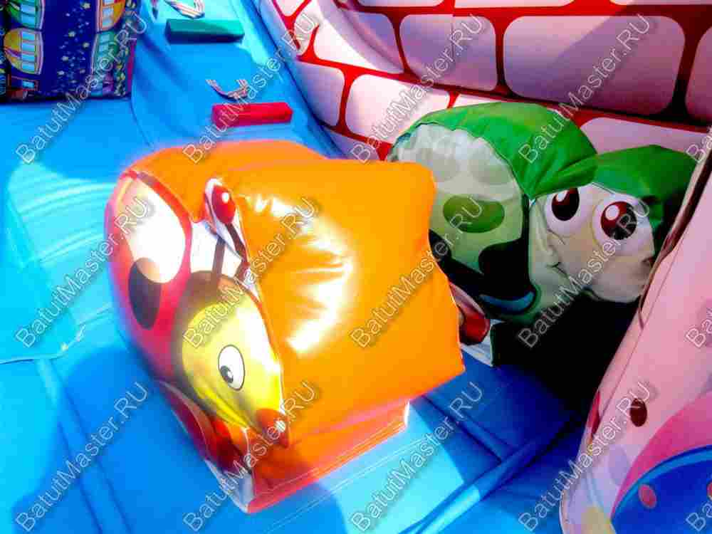 Надувной батут "Веселый замок"