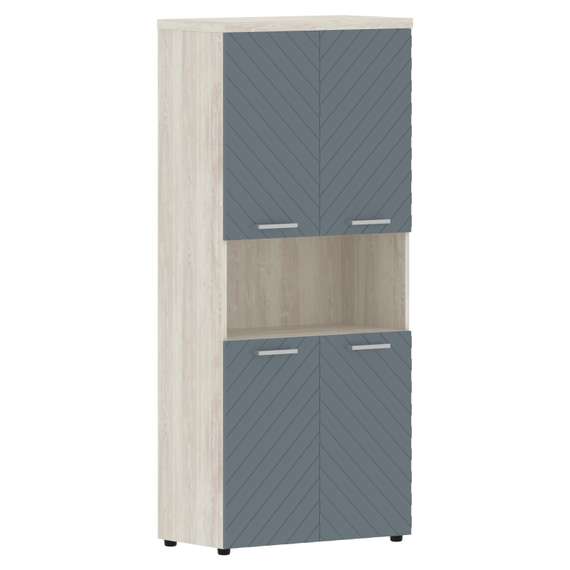 Шкаф с комплектами малых дверей и топом TLHC 85.4  856х450х1968 TORR LUX