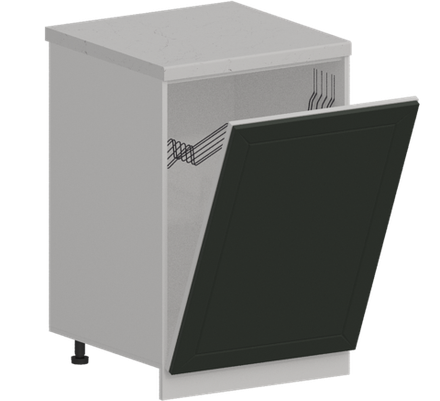 Кухня Модуль ШНВ 600 Вотан / Насыщенно-зеленый