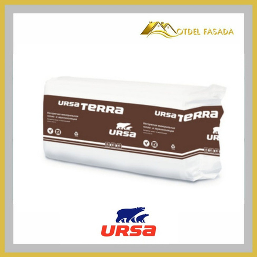 Утеплитель URSA TERRA PN 37 1250*610*100мм (10шт) 7,62м2 (0,763м3)