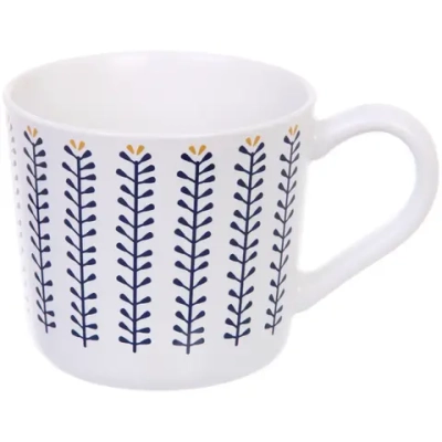 Кружка керамическая 420мл «Синее небо», микс 4рисунка