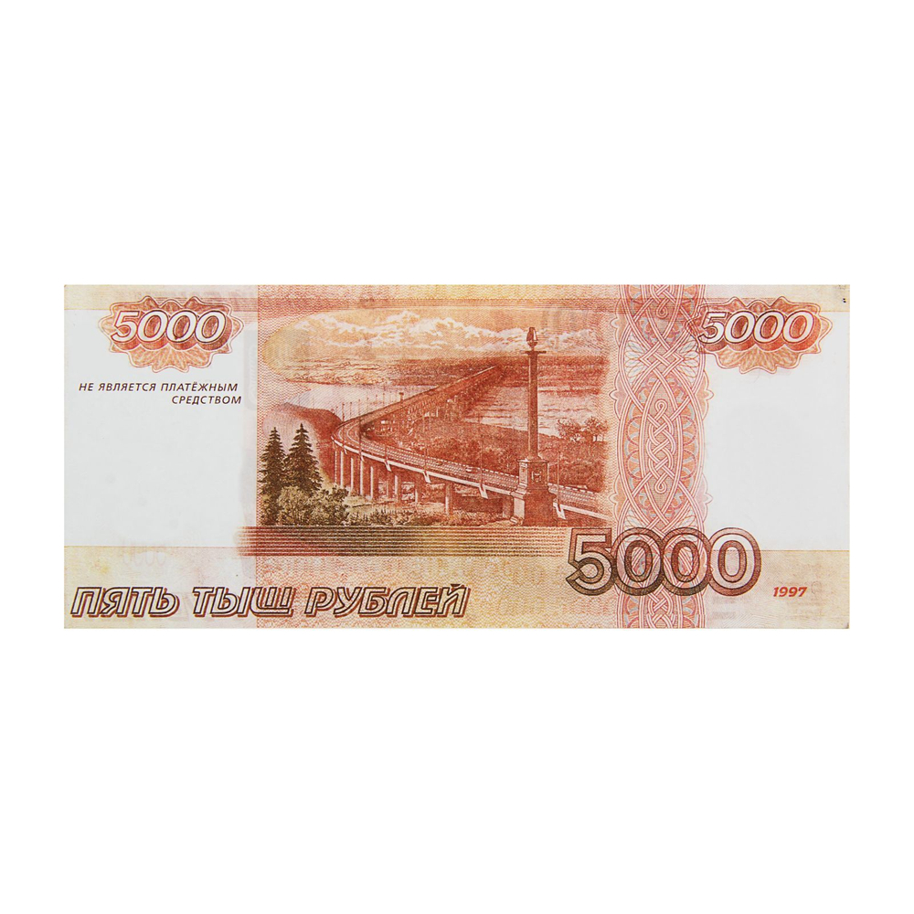 Пачка купюр для выкупа 5000 рублей, 80 шт