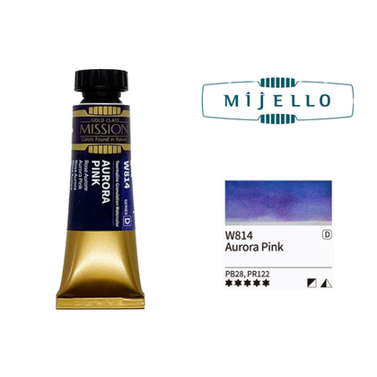 Акварель Mijello Granulation 15 мл. W814 [D] Aurora Pink