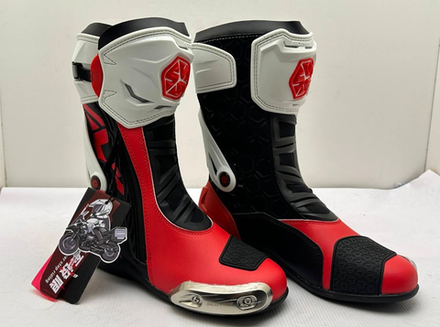 мотоботы Scoyco MR003 черно-красные 43