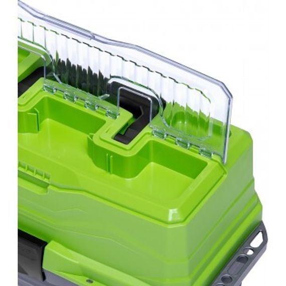 Ящик для снастей NISUS Tackle Box трехполочный зеленый (N-TB-3-G)