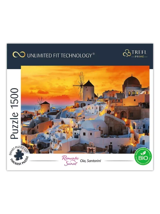 Пазлы для детей и взрослого 1500 элементов Ия, Санторини