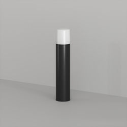 DK9745-BK Ландшафтный уличный светильник NORD, IP65, 1хE27 LED, до 18 Вт, черный, алюминий