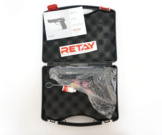 Охолощенный СХП пистолет Retay MOD92 (Beretta) 9mm P.A.K