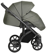 Детская коляска Roan Bass Next 3 в 1 с автокреслом Avionaut Silver Black RN023/1 Misty Mood