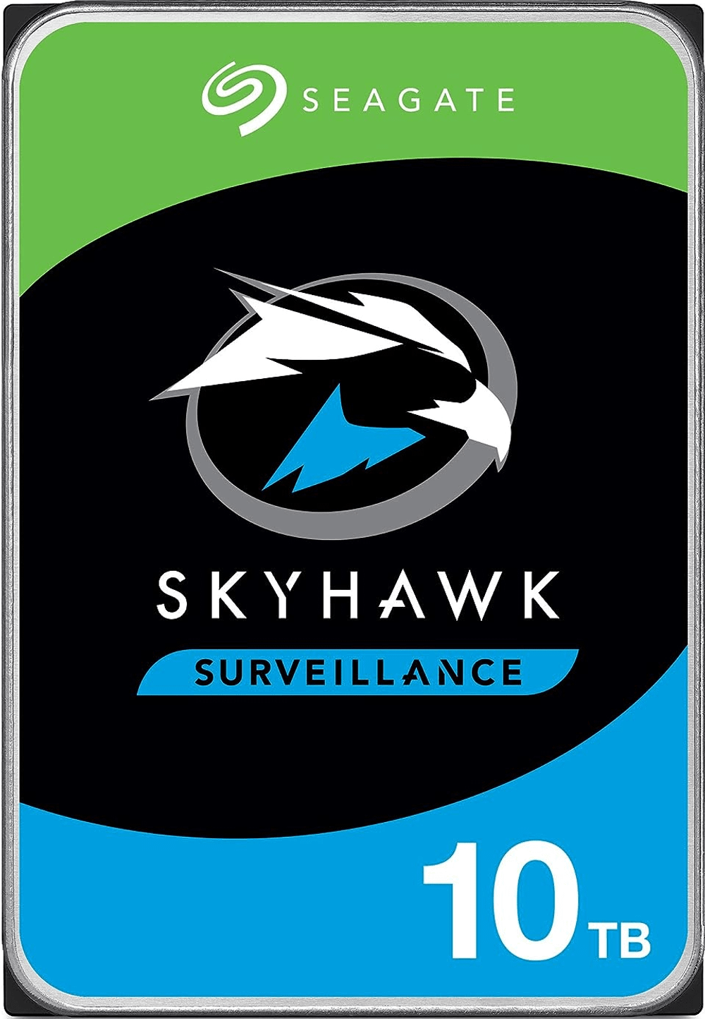 Жесткий диск для видеонаблюдения 10Tb Seagate SkyHawk AI 256Mb SATA3 3.5" ST10000VE001