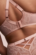 Бюстгальтер-бралетт на косточках Glow (Размер: 90H) (Цвет: пудровый)