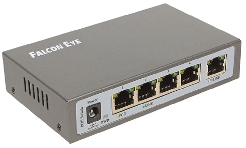 Коммутатор  Falcon Eye FE-104POE-S