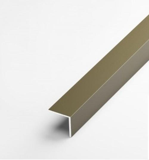 Алюминиевый уголок 20х20х1,2 L=2м Бронза