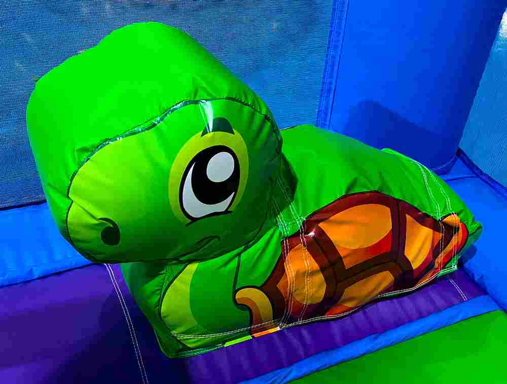 Коммерческий надувной батут «Подводный мир 2» 4*3,5*2,5 м