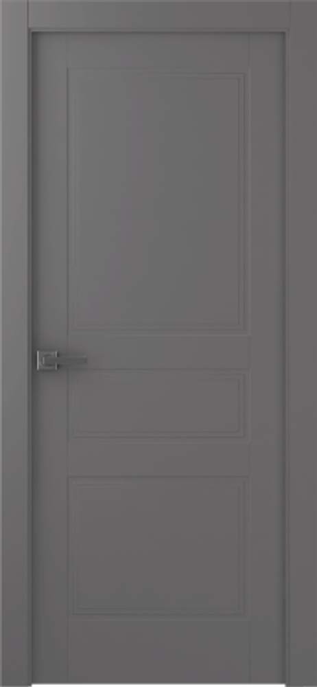 Дверь Инари / Цвет Эмаль графит / Двери Belwooddoors