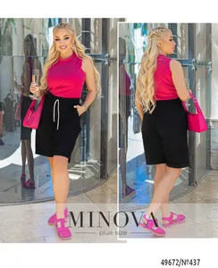 Шорты 437-черный Minova