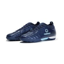 Бутсы футбольные (многошиповки) подростковые TORRES BOLA-J, TS2342310-372-34, р.34,с носком, синий