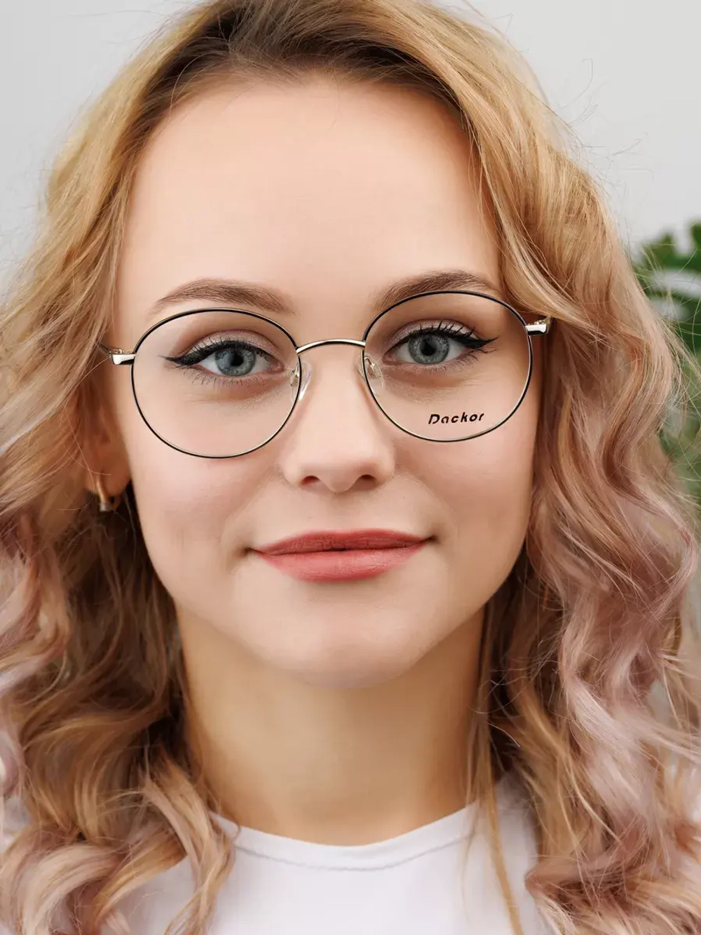 Оправа для очков женская брендовая металл