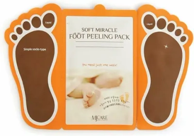 Пилинг -носочки для ног Mijin Foot Peeling Pack 2*15 мл