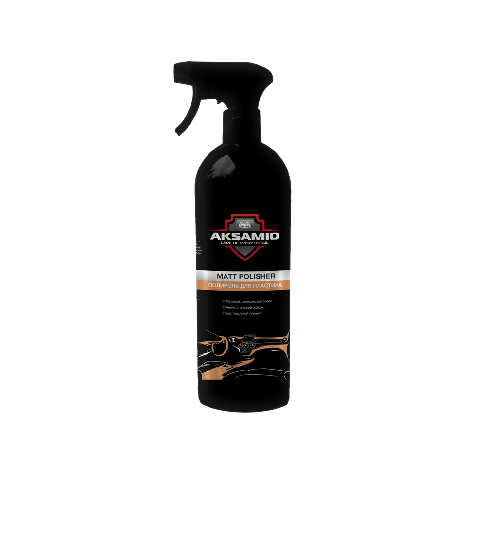 Полироль для пластика. Матовый блеск matt polisher, 500мл