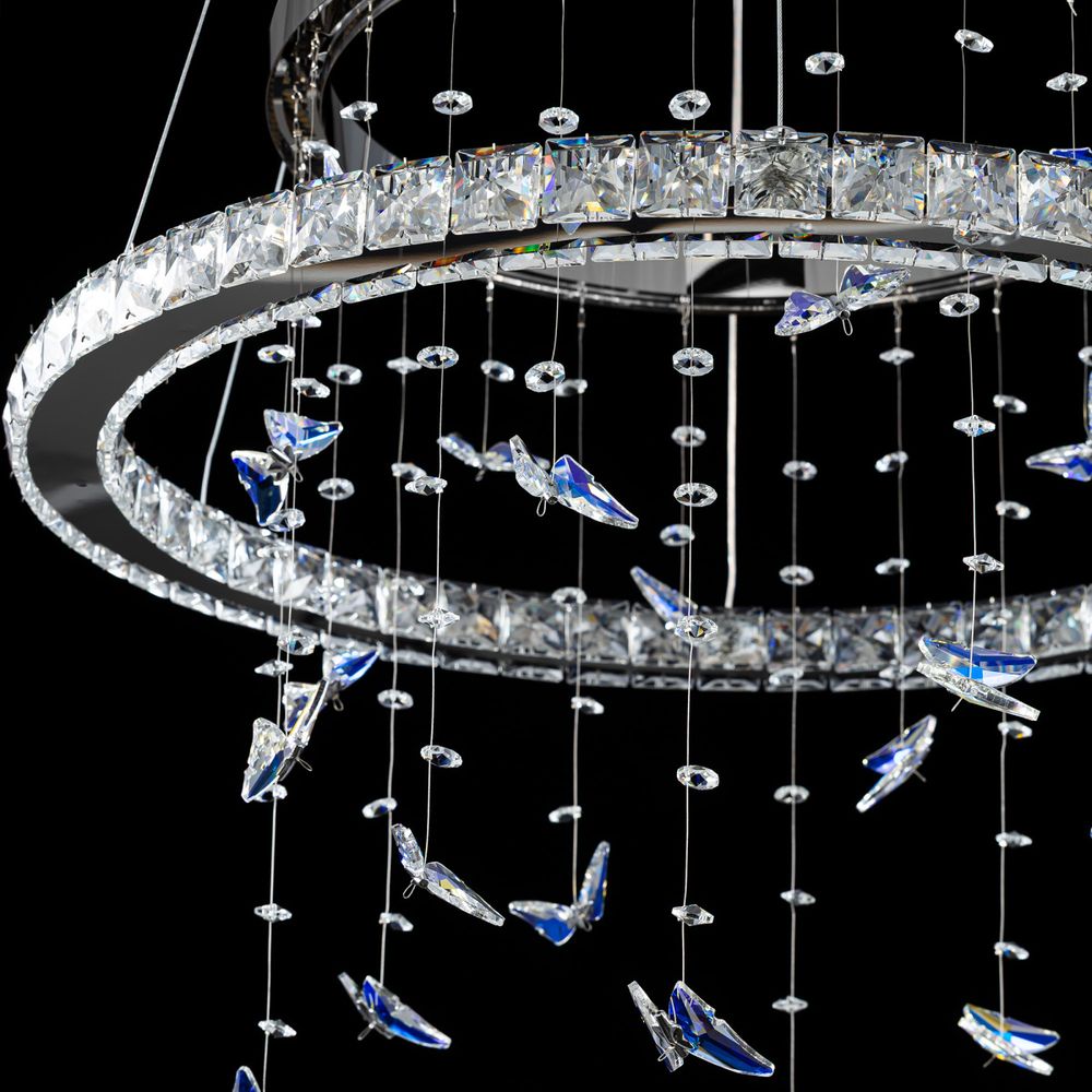 Citilux ETERA CL322060 LED Люстра хрустальная с пультом