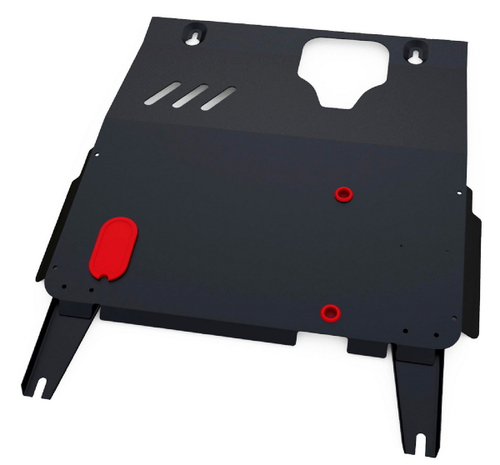 Защита картера и КПП АвтоБроня для Vortex Estina II (V - 1.5) МКПП 2012-2013, сталь 1.8 мм, с крепежом, 111.06109.1