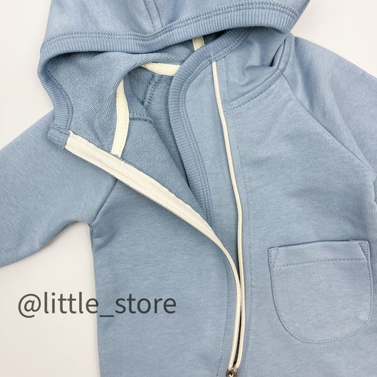 Комбинезон из футера "Simple" Джинс