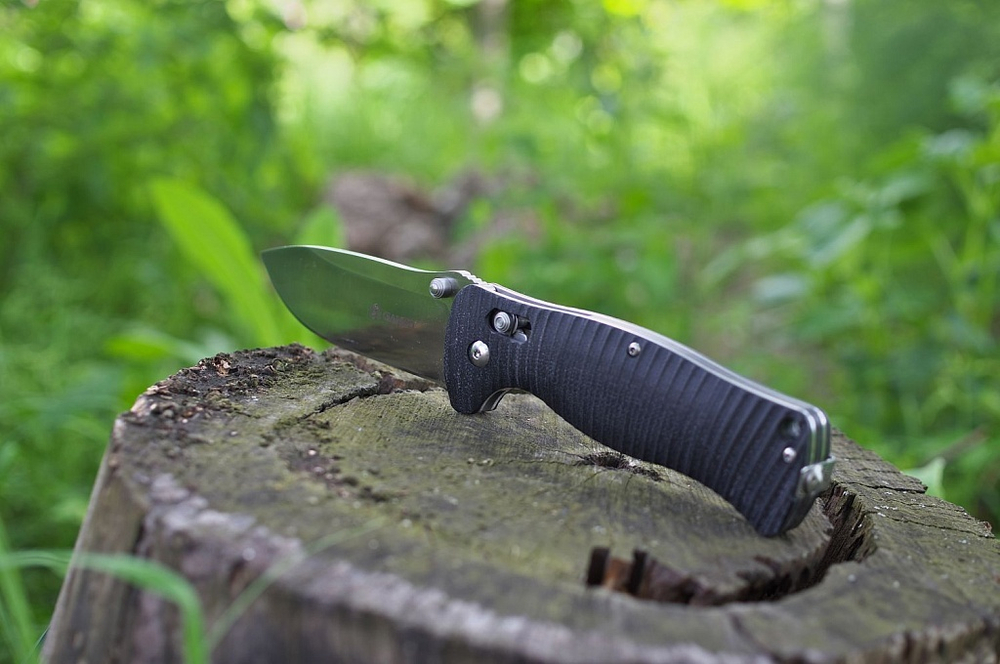 Нож Ganzo G720 зеленый, G720-G