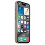 Силиконовый чехол с поддержкой MagSafe Apple Silicone Case для iPhone 15 Pro Max, Clay (Пепельно-коричневый)