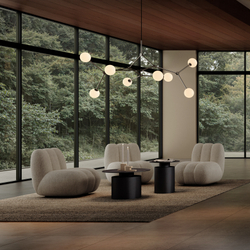 Столик 101 Copenhagen Pillar Table, Tall, Burned Black