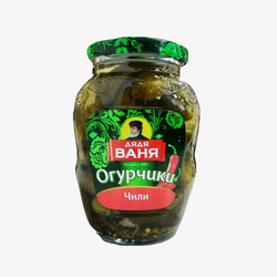 Огурцы чили Дядя Ваня 350 гр