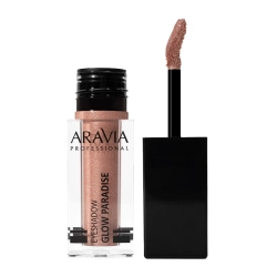 Тени жидкие сияющие для век, 03 Rosy Bronze / ARAVIA Professional Glow Paradise 5 мл