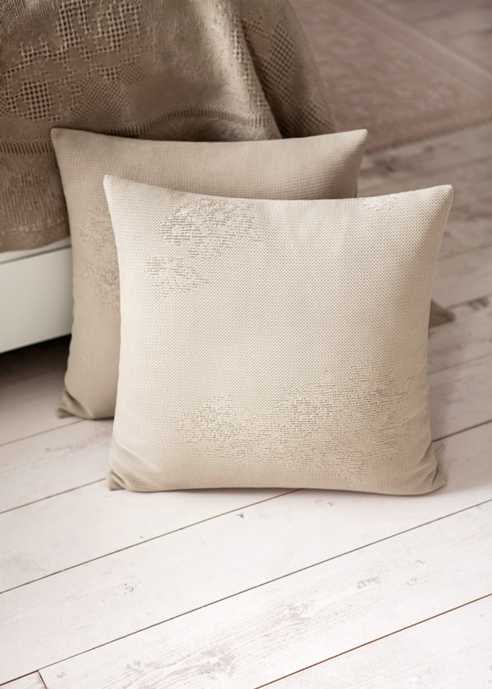 Наволочка декоративная 47x47 Luxberry Vivien оливковая