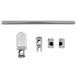 Штанга для душа, нерж сталь, Juguni, 0402.125, 0402.125