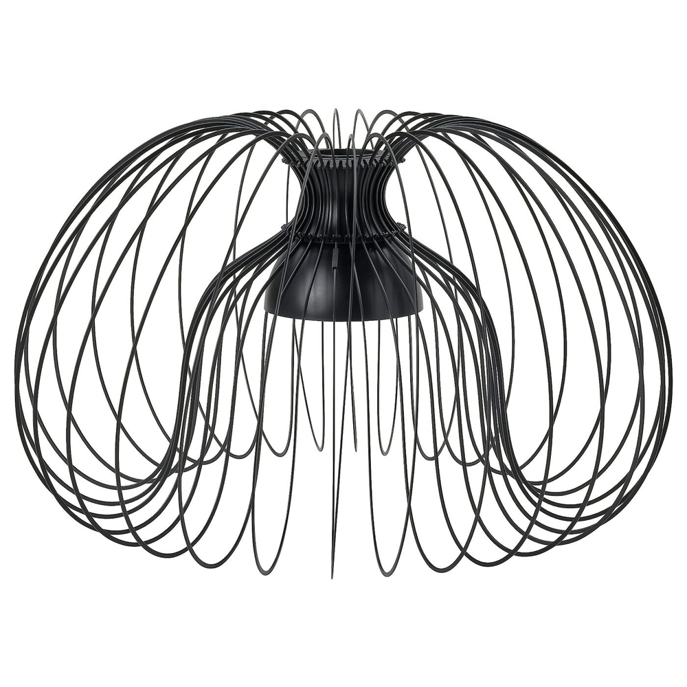 IKEA KALLFRONT  (ИКЕА КАЛЛФРОНТ)  -  Абажур для подвесного светильника, черный, 52 см