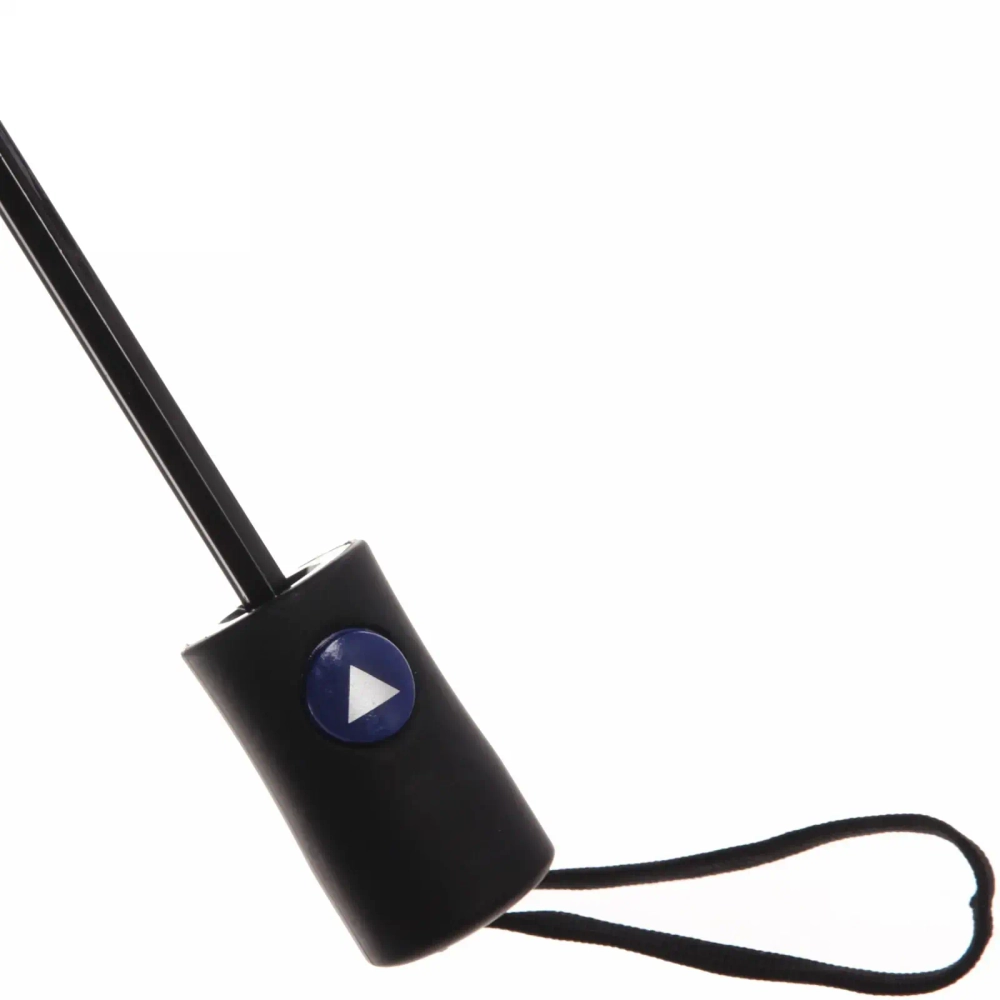 Зонт женский полуавтомат «Ультрамарин - Лагуна», микс 6 цветов, 8 спиц, d-100см, длина в слож. виде 28см, голубые цветы