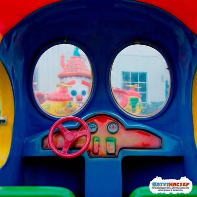 Карусель для парка развлечений «Мельница Чудес» 4 кабинок, 8 мест, 3,5×3,5×2 м