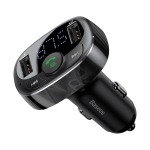 FM-трансмиттер + Автомобильная зарядка Baseus T Typed S-09A Bluetooth/MP3 Car Charger