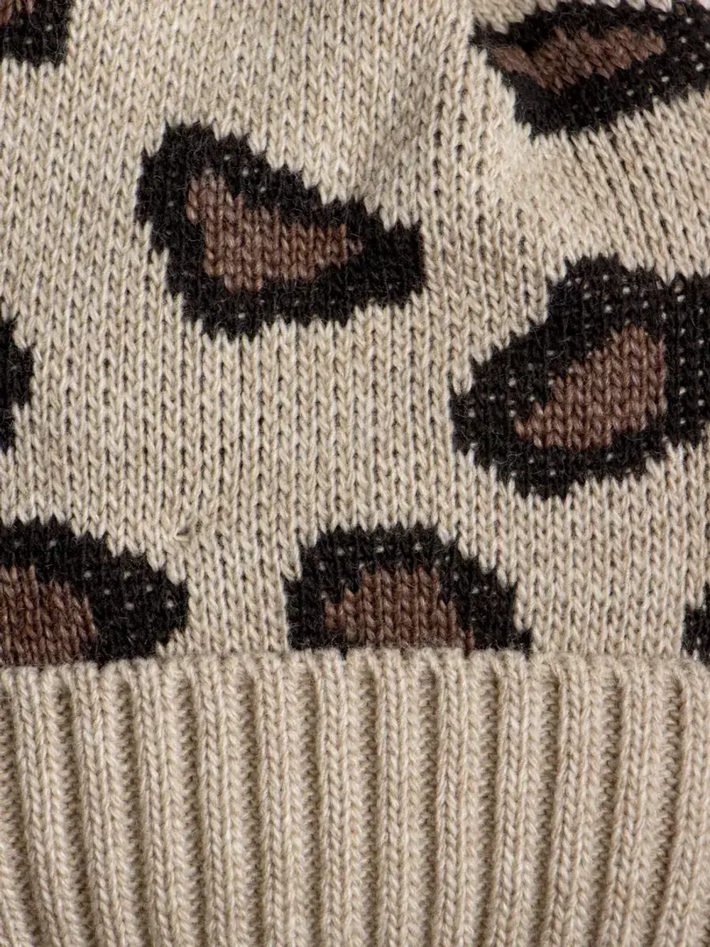 Шапка для девочки на завязках на осень