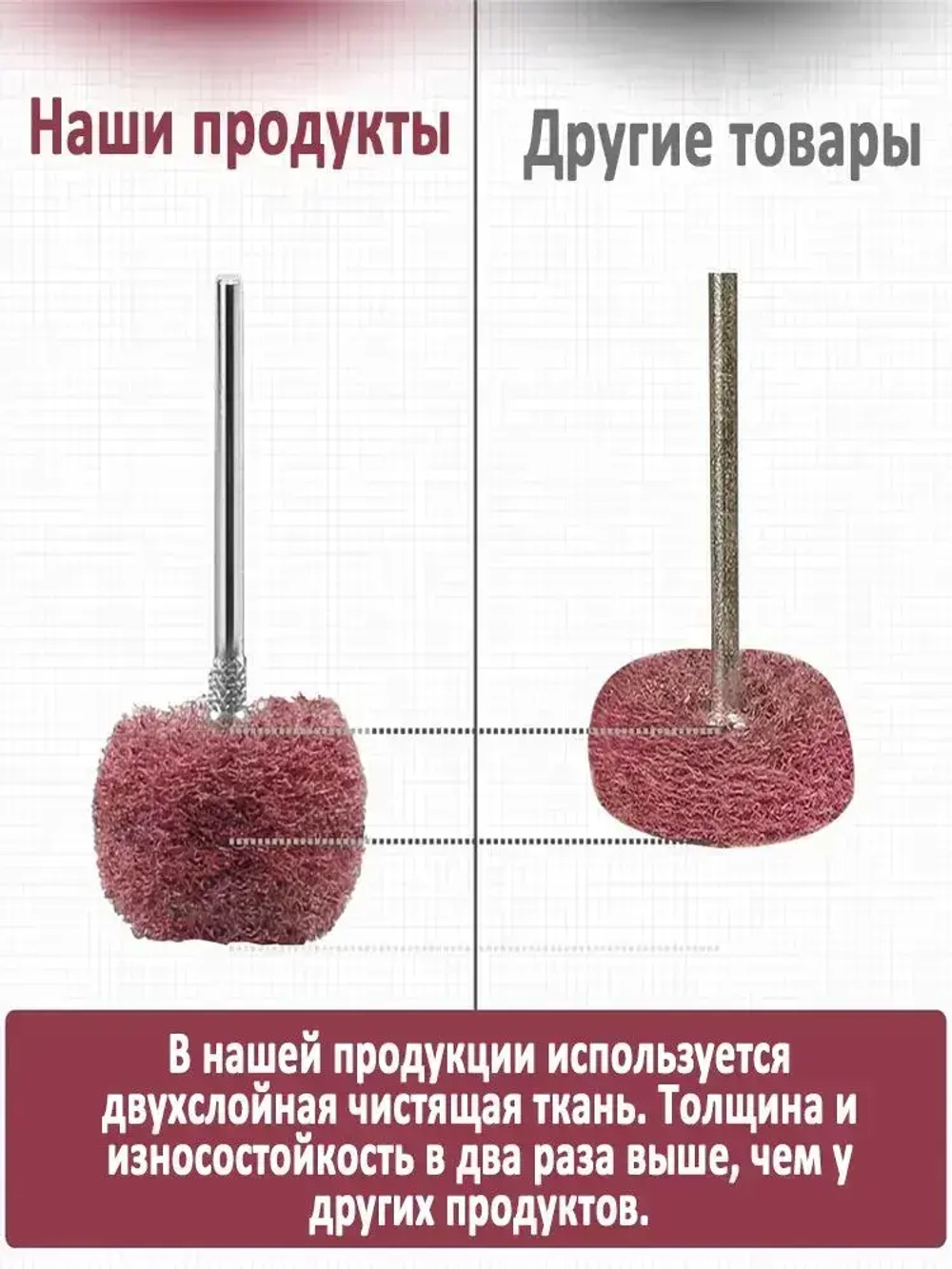 Насадки для гравера,Набор шлифовальных насадок.40 шт.используется для полировки металлических поверхностей.