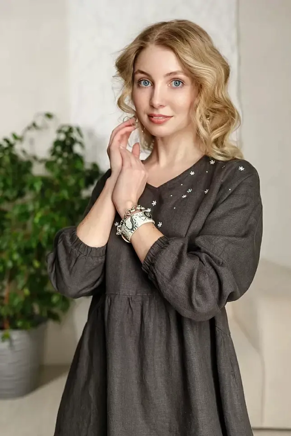 4/76 платье (лиловый)