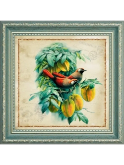 Картина на стену интерьерная на холсте 25*25 см