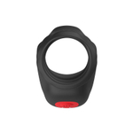 Стимулирующая насадка на пенис и мошонку (Цвет: черный)