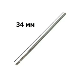 Сверла по металлу HSS быстрорежущая сталь 1,0 мм (10 шт.)