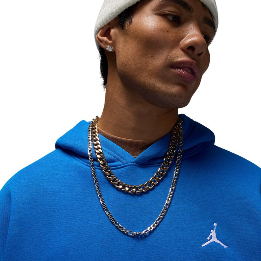 Баскетбольная толстовка Jordan Brooklyn Fleece Blue Sweatshirt