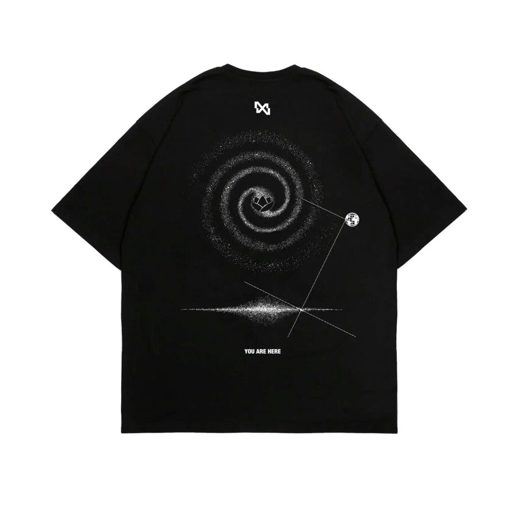 Футболка Тандем Тэндай Астроном черная