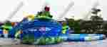 Надувной наземный аквапарк «Пруд с лотосами», 25*25*5 м