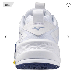 MIZUNO, WAVE STEALTH NEO 2(U), HANDBALL, White/BellwetherBlue/BelAirBlu, MEN, US 11 /EUR 44,5 /UK 10 /СМ 29